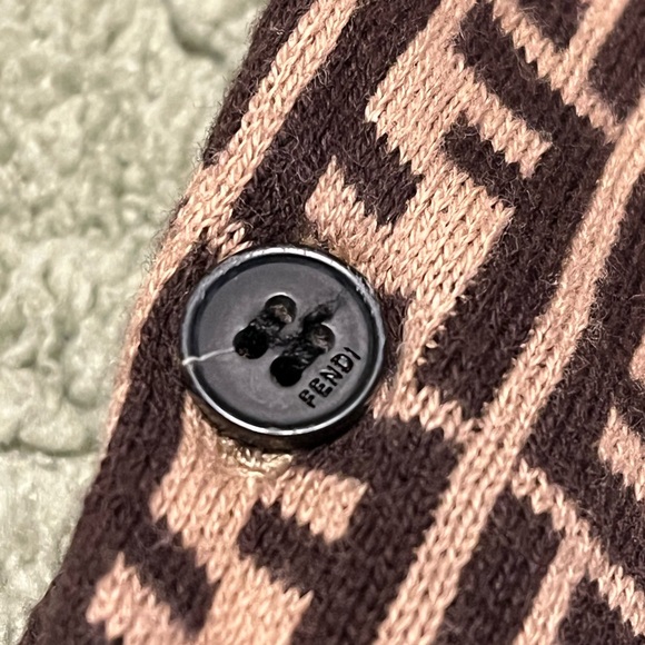 Fendi Baby romper / jumpsuit and hat unisex set - Picture 3 of 10